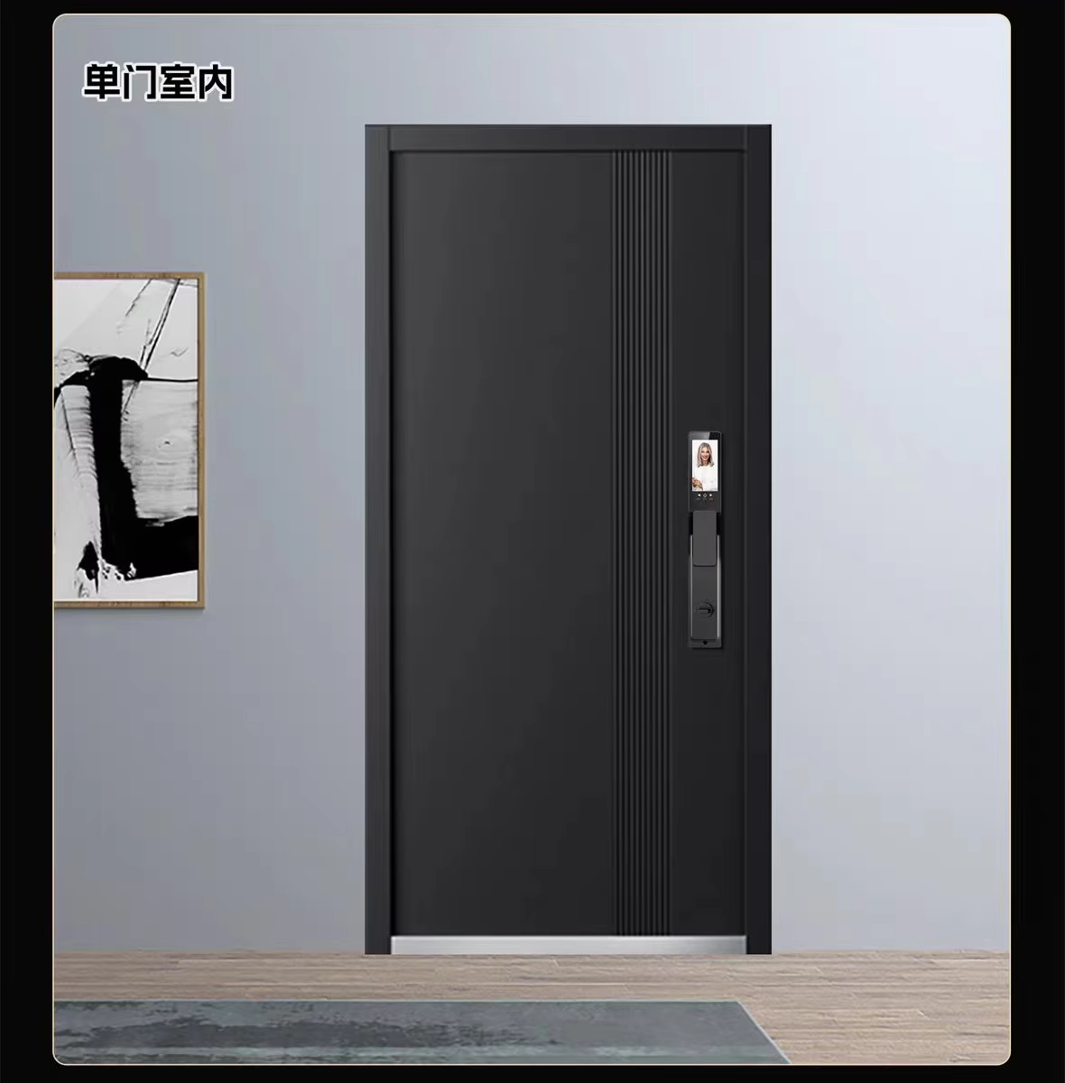 European Standard Luxury Aluminium Entrance Doors Anti-theft Security Residential Door for Exterior Modern for Luxury Houses