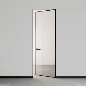 Minimal Frame Hinged Aluminum Glass Door