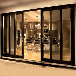 Customized Aluminium Veranda Sliding Door Double Tempered Glass