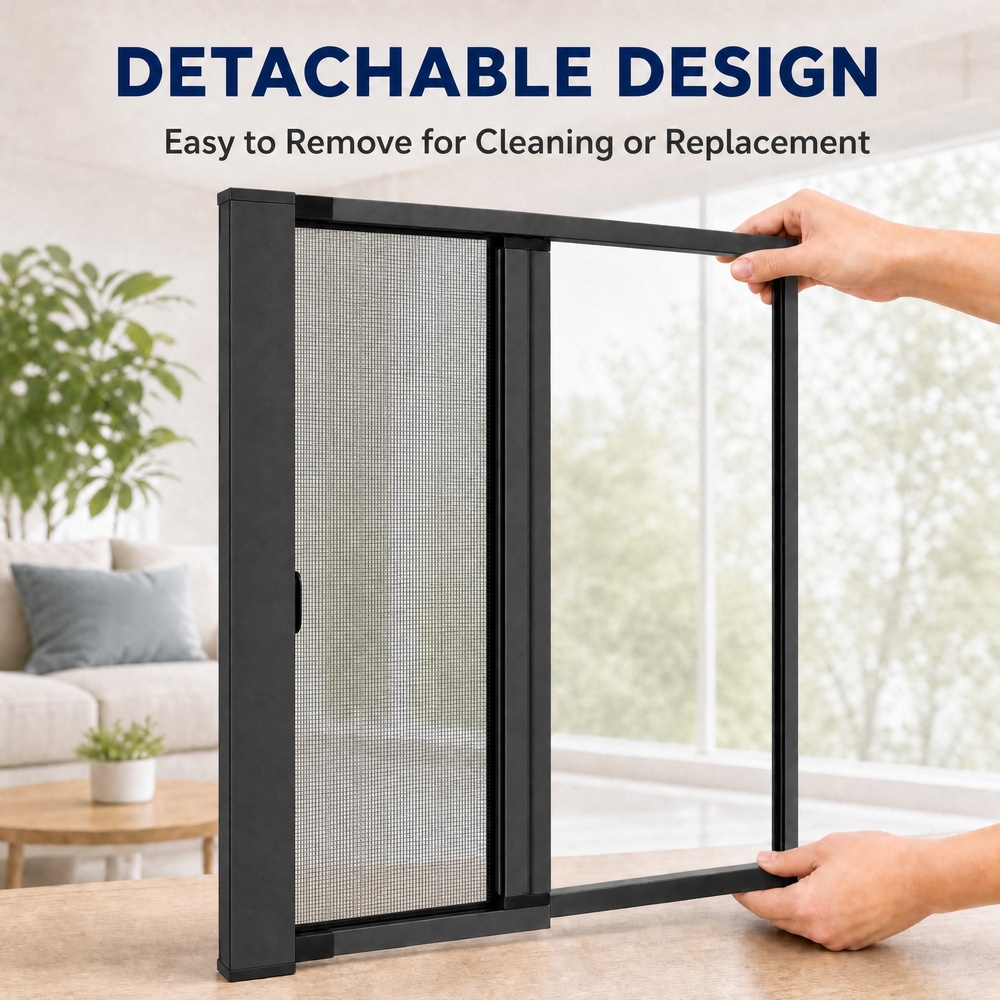 Zoompey RS58PRO Aluminum windows Door Aluminum Mosquito Screen Doors Aluminum Mosquito Screen Doors Screen Doors