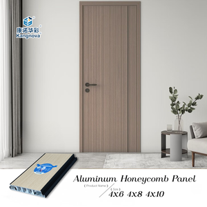 Modern Honeycomb ACP Decorative Bathroom Doors