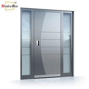 Custom Villa Exterior Entrance Security Door Smart Lock Password Electronic Front Entry