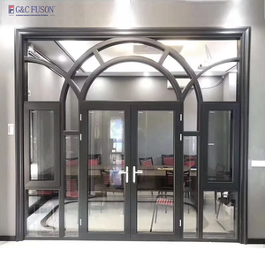 Fuson New Fashion Luxury Aluminum Casement Door And Aluminium Swing Door