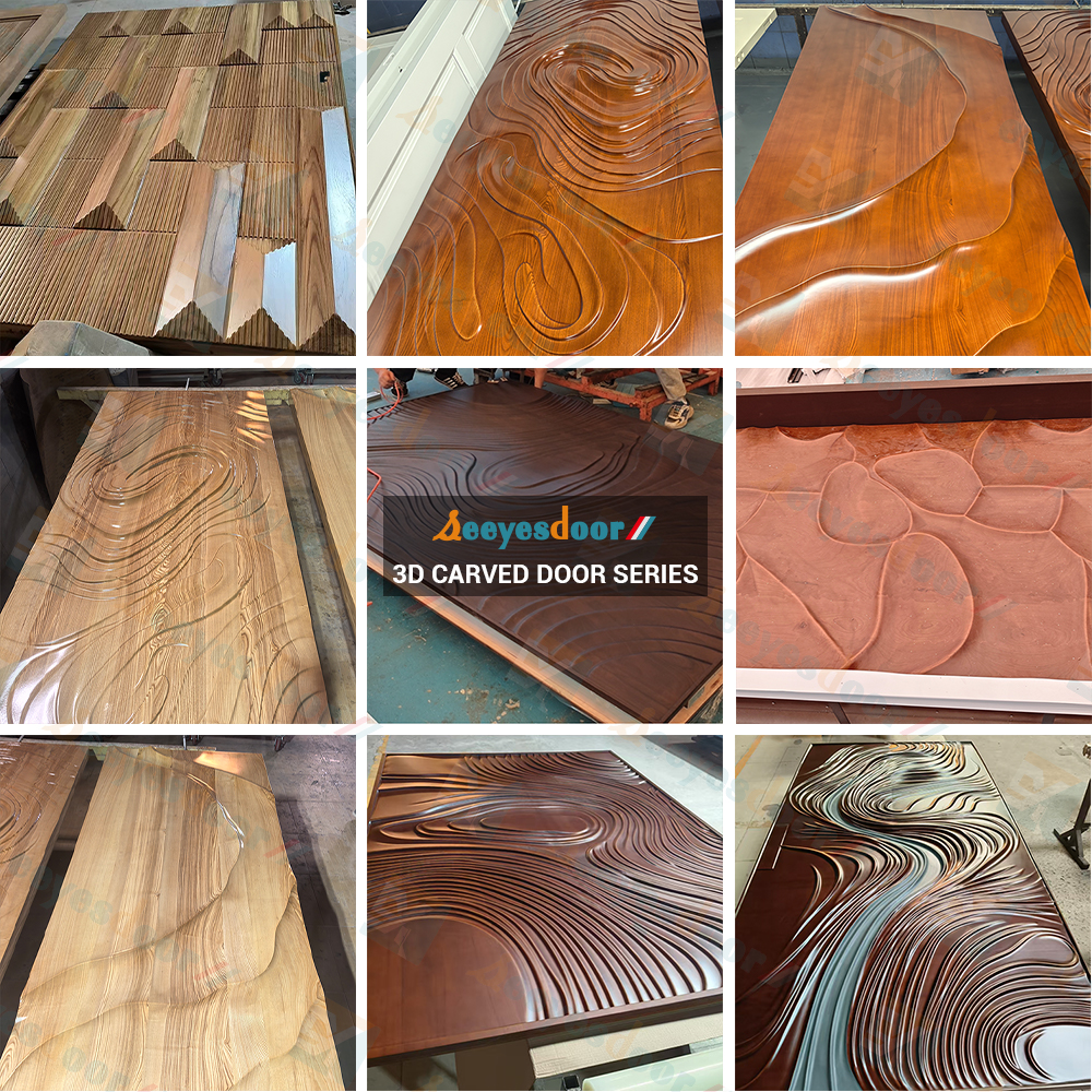 Wood Door Showcase
