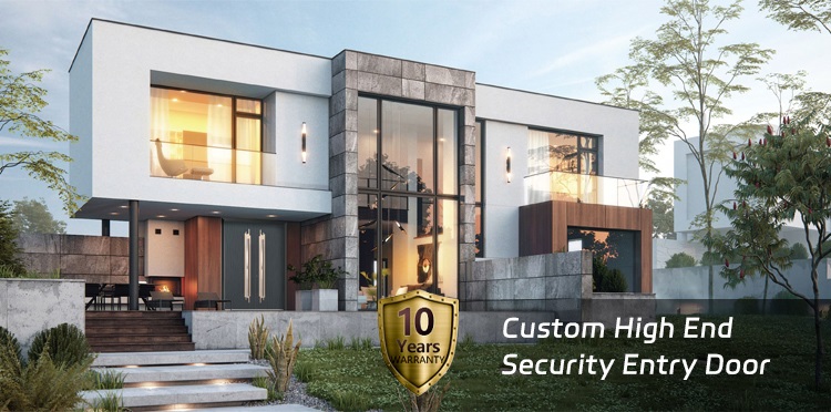 Security Front Entry Door Showcase