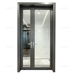 Modern Design Interior Fire Prevention Aluminium Swing Doors