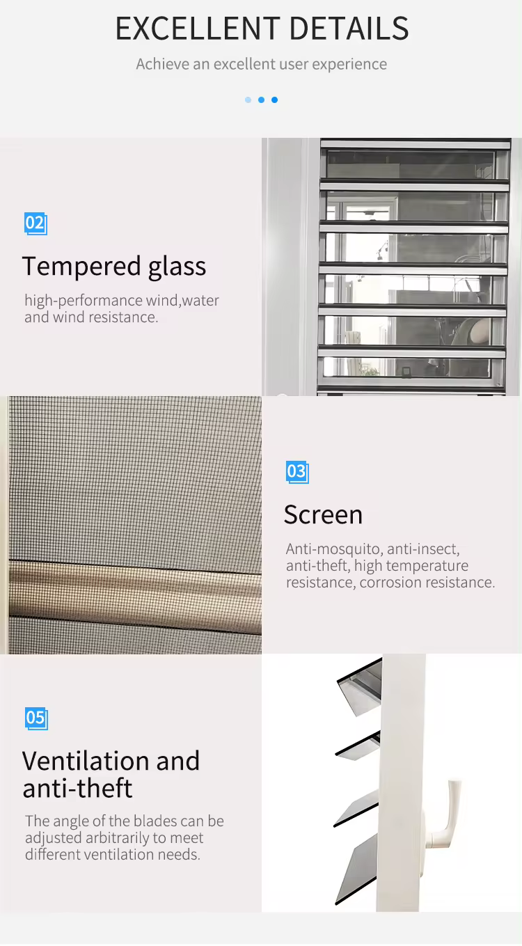 Louver Window Detail 6