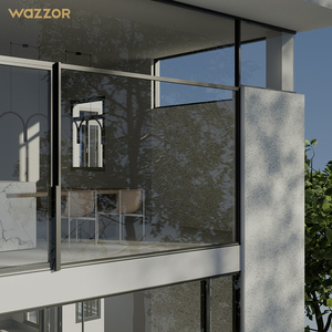 Aluminum Glass Casement Window With Mosquito Screen