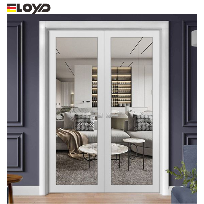 Eloyd Outdoor Aluminum Single Swing Door Apartment Bathroom Waterproof Soundproof Casement Doors
