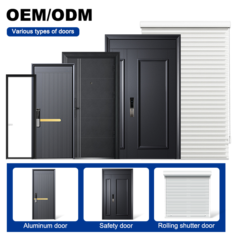 Automatic Aluminum Alloy Rolling Shutter Doors with Modern Design Anti-Theft Feature Fully Customizable for Various Applications
