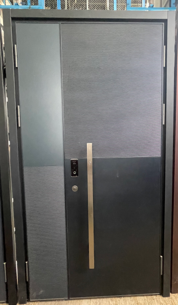Modern Style German-Style Aluminum Armored Protection Entrance Door Stainless Steel Waterproof Sheet Metal Door Home Protection
