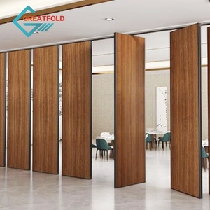 Modern Soundproof Movable Partition Wall Aluminium Frame Removable Wall