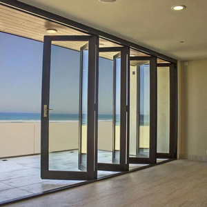 Heavy Duty Aluminum Alloy Folding Glass Door