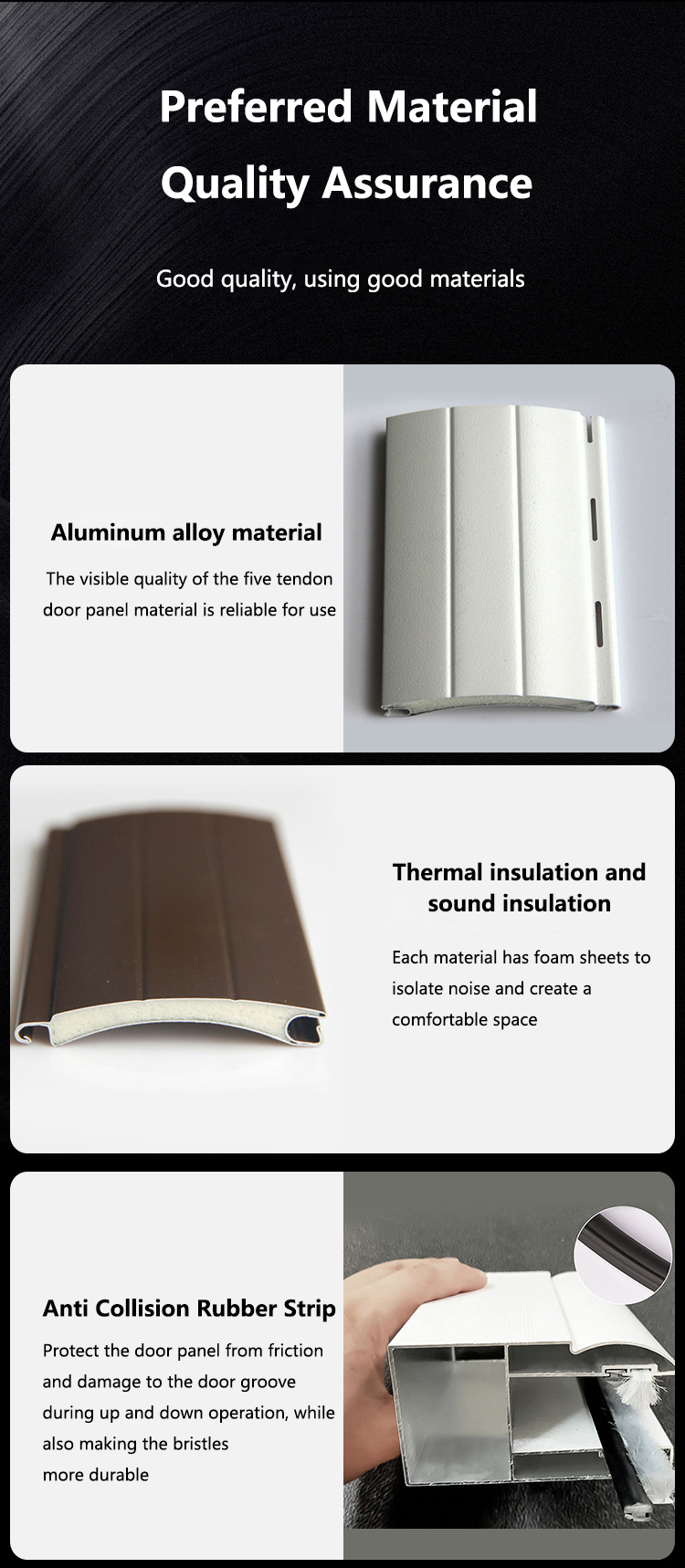 Custom Modern Modern Aluminum Glass Sliding windows with Inner Electrical Roller Shutter