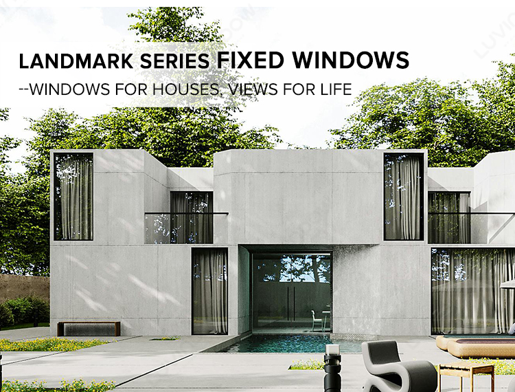 Floor to ceiling architectural window system