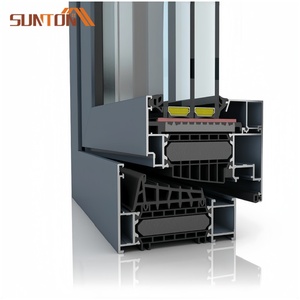 Thermal Break Aluminum Double Glazed Casement Window