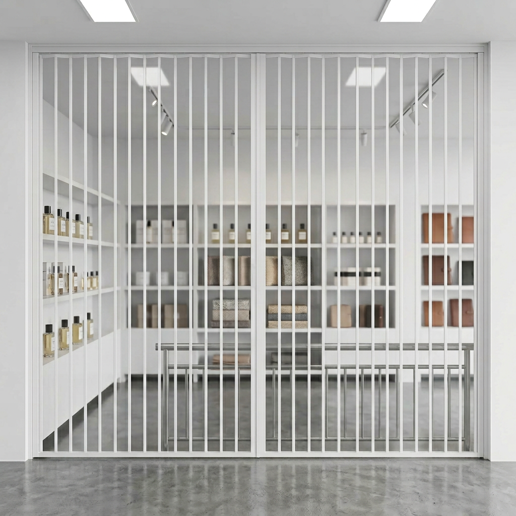 Aluminum & PVC Frame Clear Acrylic Sliding Folding Retractable Partition Door for Kitchen Staircase Outdoor Use