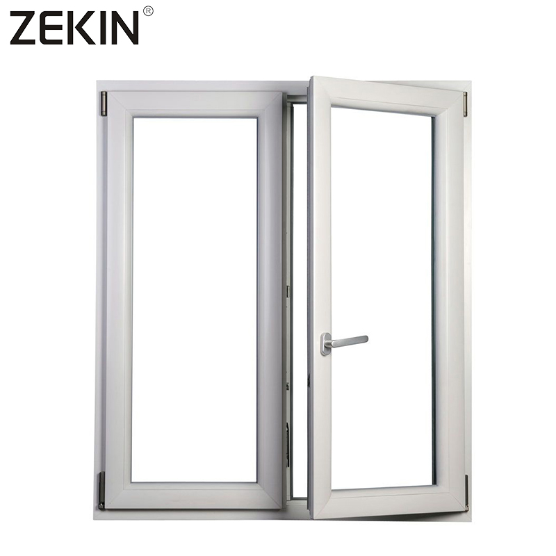 ZEKIN Modern Home Security Project Aluminum Steel Casement Windows Thermal Break Waterproof Windproof Stainless Aluminum Alloy