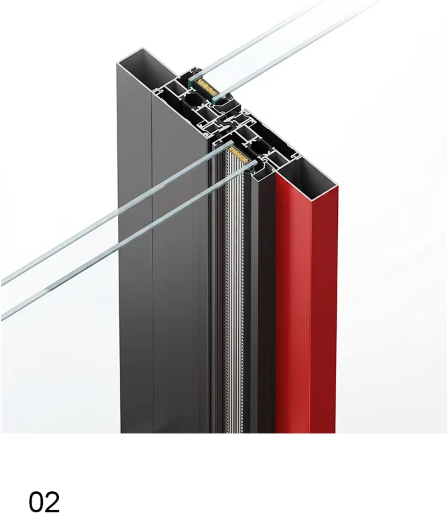 Luxury Lift and Slide Aluminum Patio Doors Heavy Duty Sliding Door