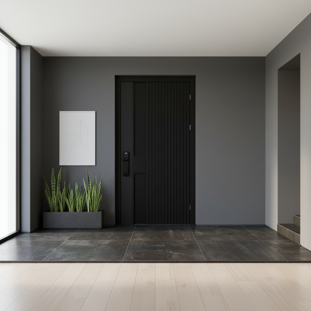 European Standard Luxury Aluminium Entrance Doors Anti-theft Security Residential Door for Exterior Modern for Luxury Houses