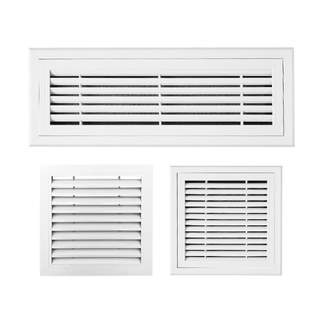 Customize Security Louver Aluminium Glass Jalousie Louvre windows Louvres Door Lists