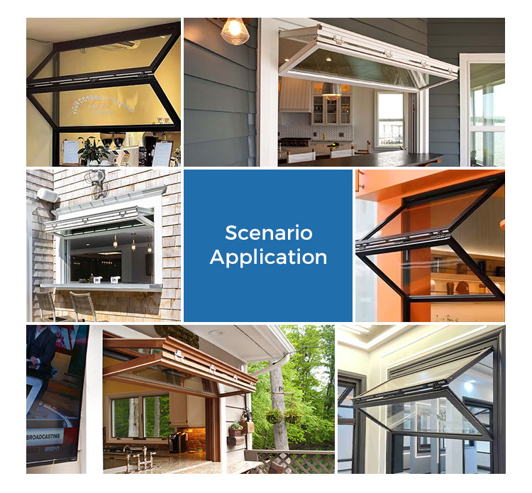 Aluminum Folding Window Features
