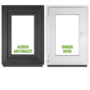 Basement Window DIN Aluminum Double Glazing 32mm Heat Protection