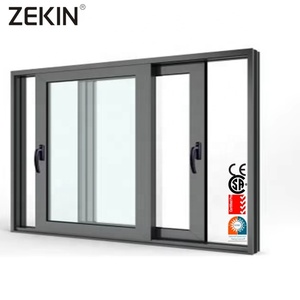 Energy Efficient Hurricane Impact Aluminum Sliding Window